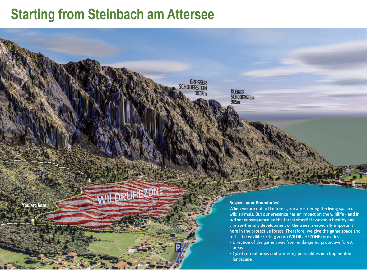 Overview Starting from Steinbach am Attersee
